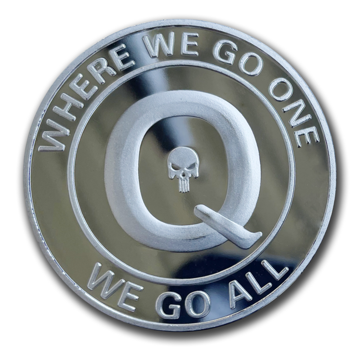 Q Skull Coin