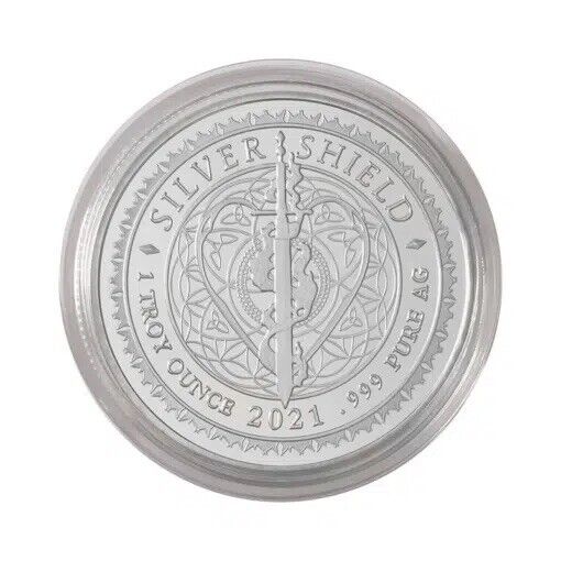 Silver Shield Q-Coin