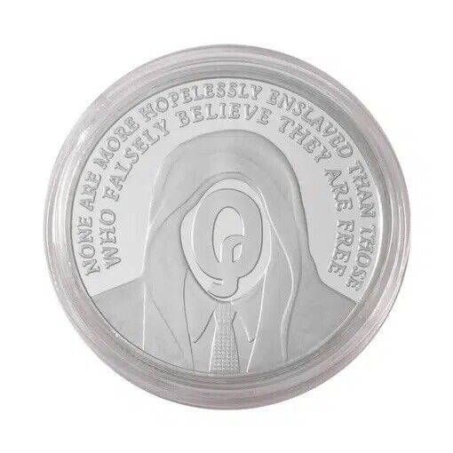 Silver Shield Q-Coin